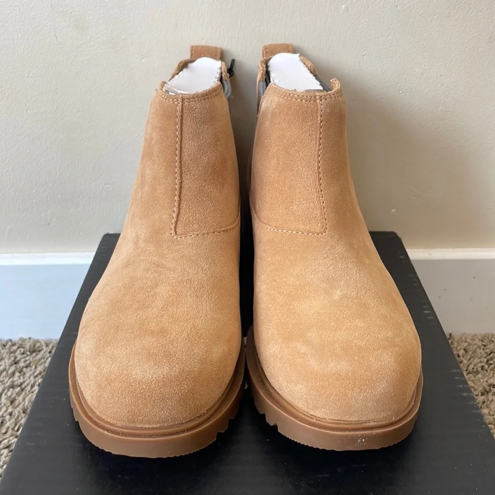 SOREL EMELIE CHELSEA WP TAWNY BUFF - Picture 2 of 7